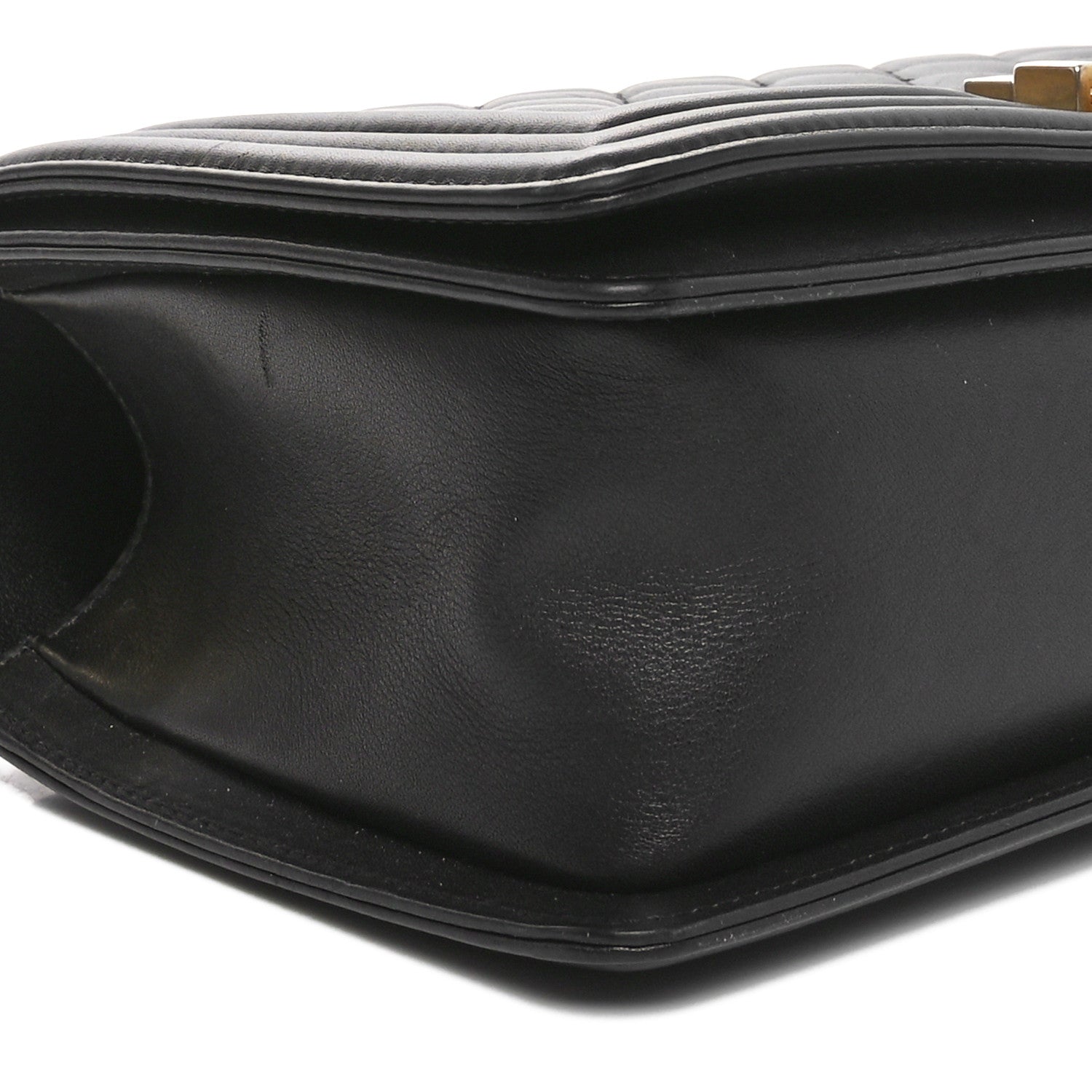 Chanel Lambskin Quilted Medium Boy Flap Black 9 of 11