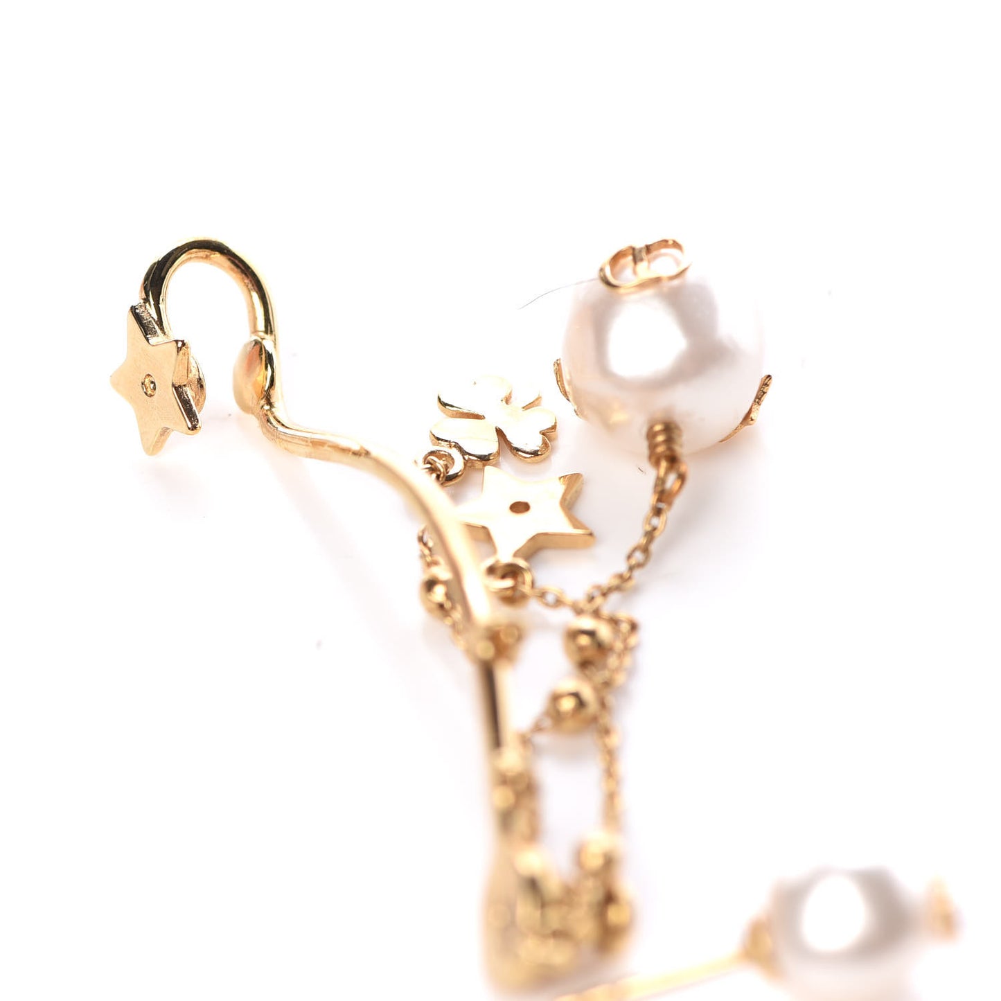 Pearl Shiny-D Earring Gold