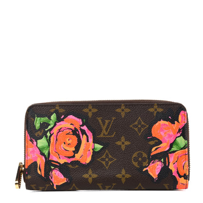 Louis Vuitton Monogram Roses Zippy Wallet 1 of 6
