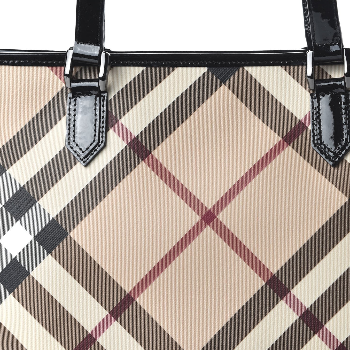 Supernova Check Regent Tote Black