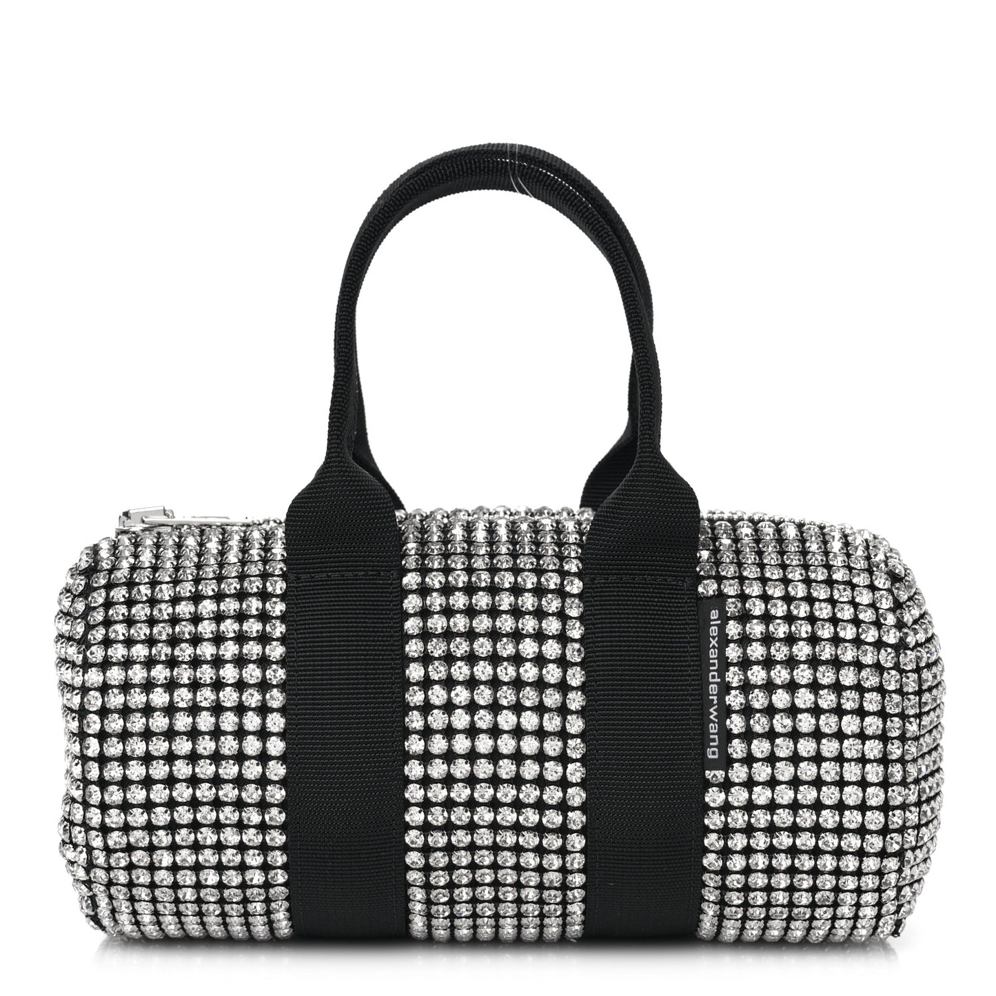 Mesh Crystal Cruiser Mini Duffle White