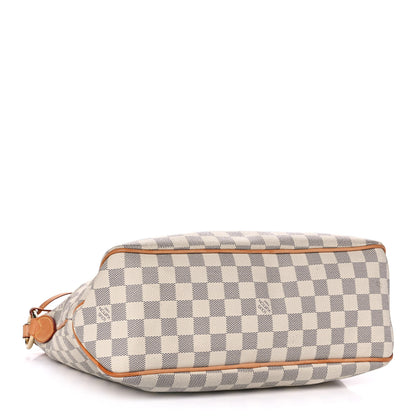 Louis Vuitton Damier Azur Delightful MM Rose Ballerine 4 of 13