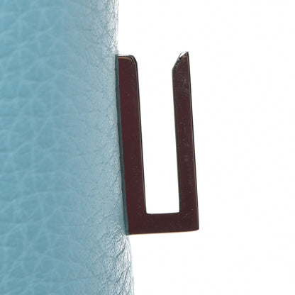 Hermes Taurillon Clemence Birkin 35 Bleu Atoll 22 of 36