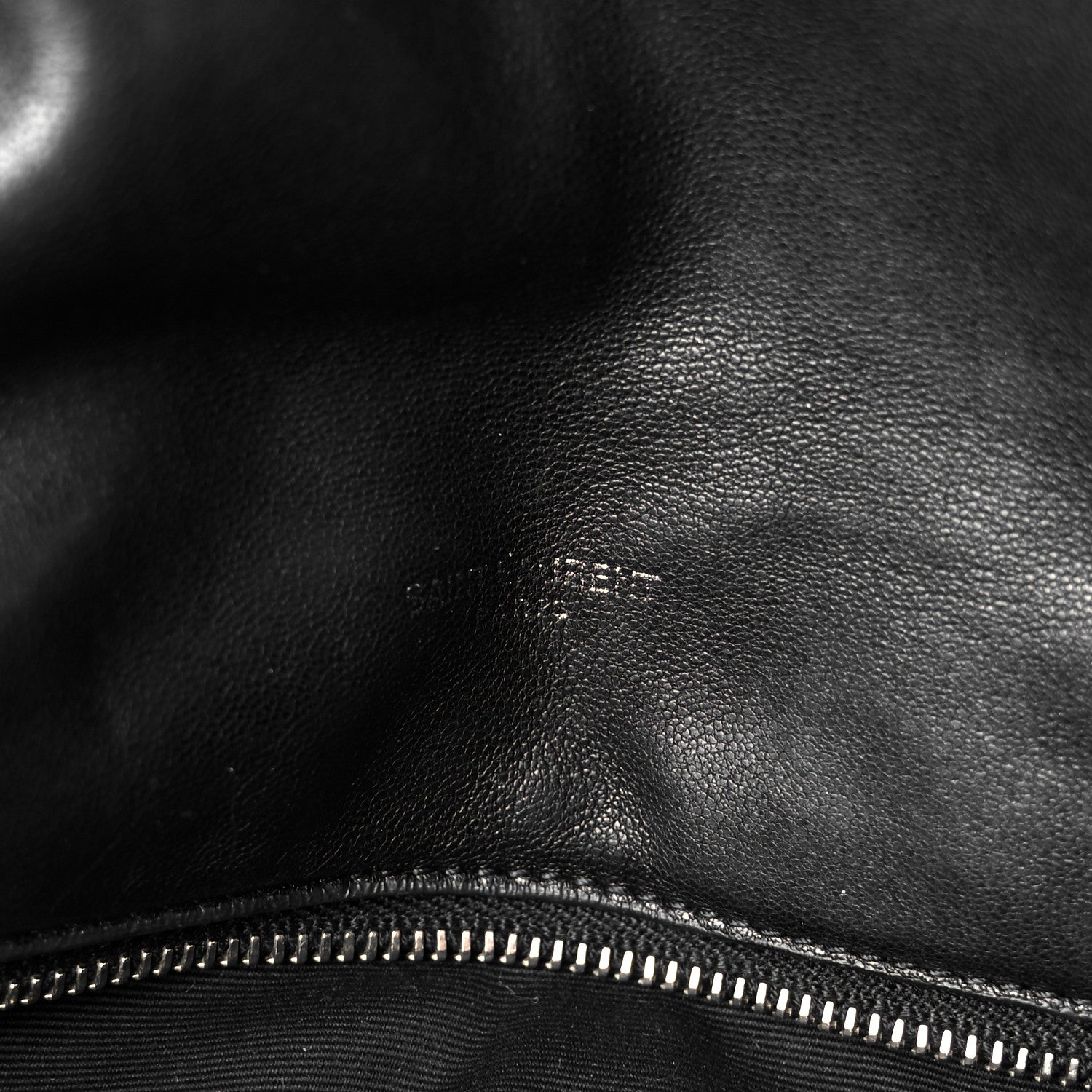 Saint Laurent Lambskin Quilted Medium Loulou Puffer Monogram Chain Satchel Black 7 of 11