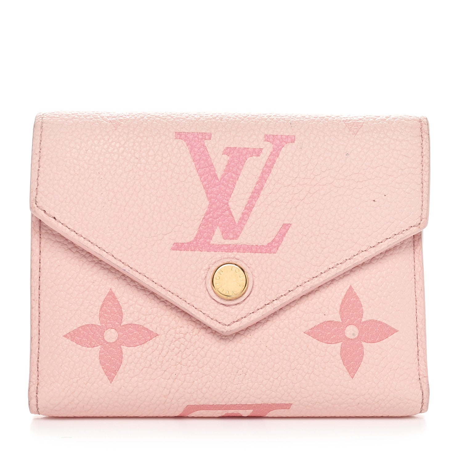 Louis Vuitton Empreinte Monogram Giant Victorine Wallet Degrade Rose 1 of 9