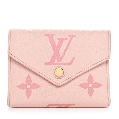 Louis Vuitton Empreinte Monogram Giant Victorine Wallet Degrade Rose 1 of 9