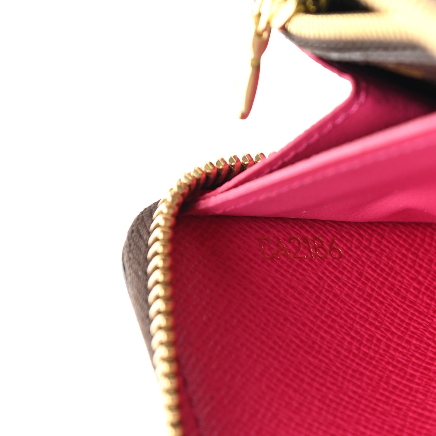 Monogram Clemence Wallet Fuchsia