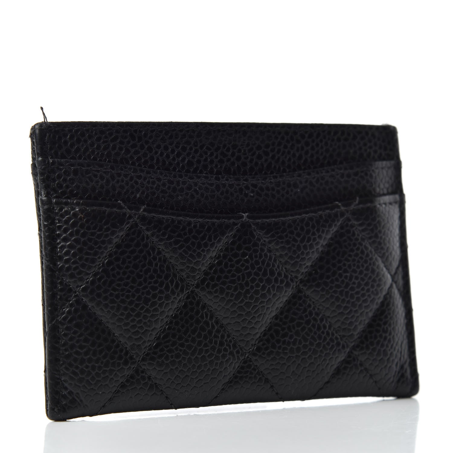 Chanel Caviar Quilted Card Holder Black 3 of 7