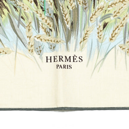 Hermes Silk Lapines Dan Un Champ Scarf 65 2 of 5