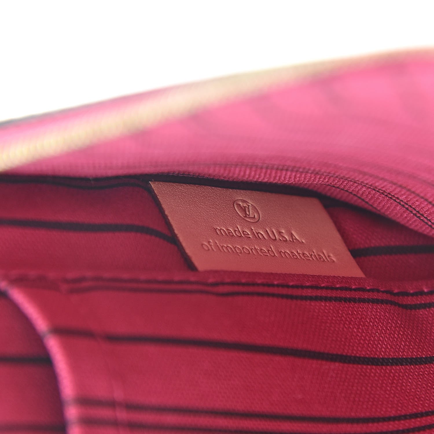 Louis Vuitton Monogram Neverfull MM GM Pochette Pivoine 7 of 11