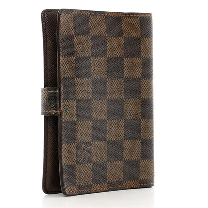 Louis Vuitton Damier Ebene Small Ring Agenda Cover 3 of 8