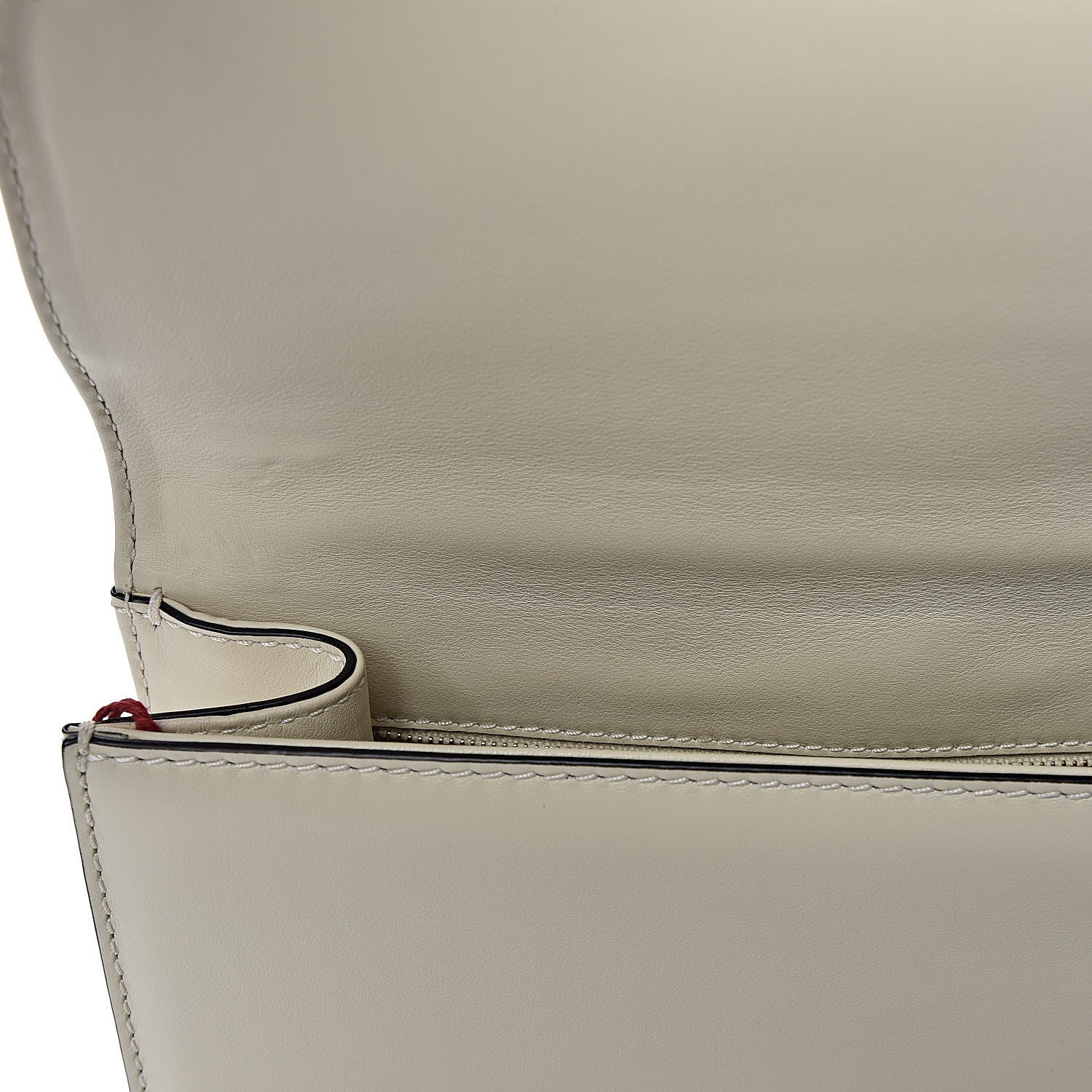 Valentino Garavani Vitello Medium Glam Lock Rockstud Flap Light Ivory 12 of 13