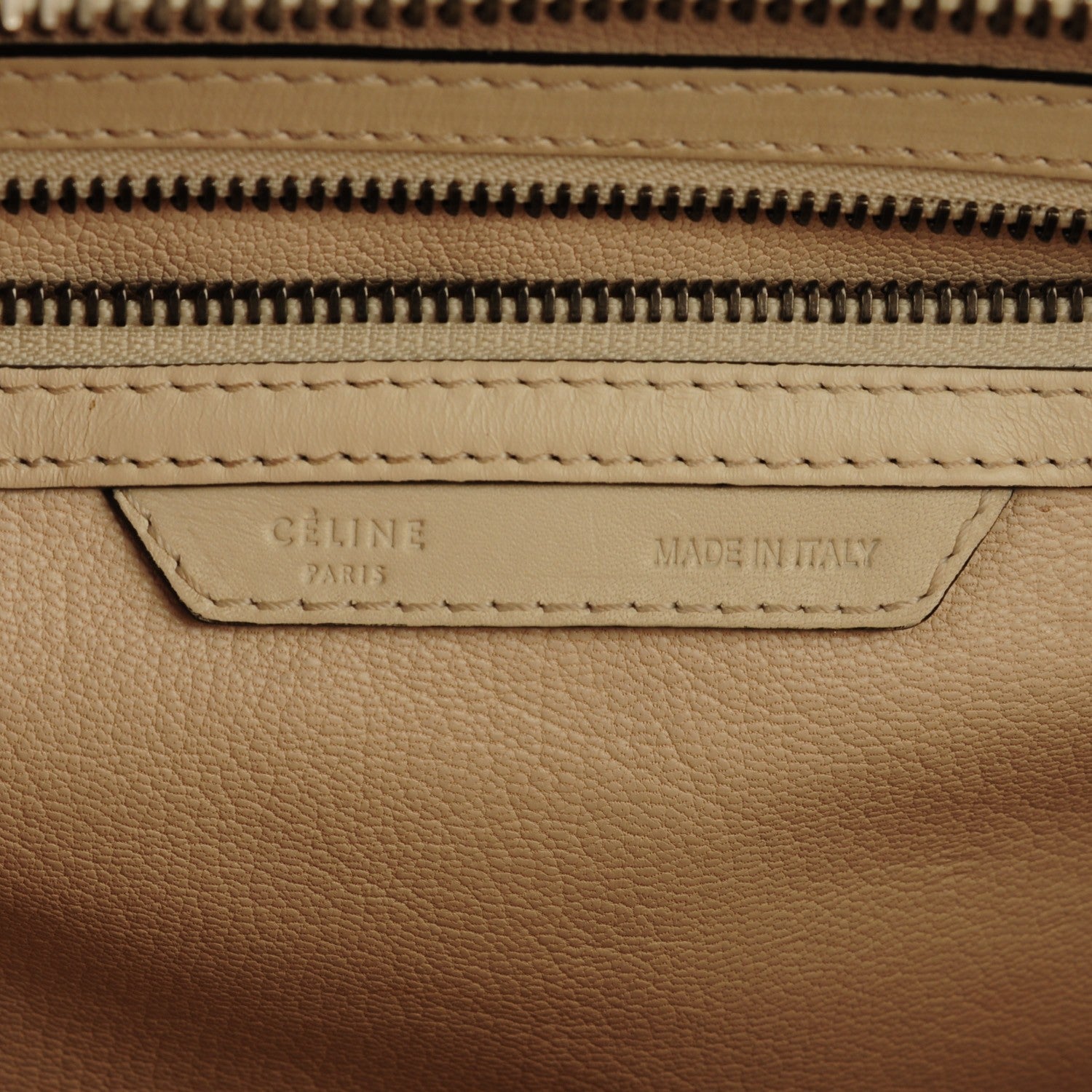 Celine Palmelato Mini Luggage Ivory 5 of 8