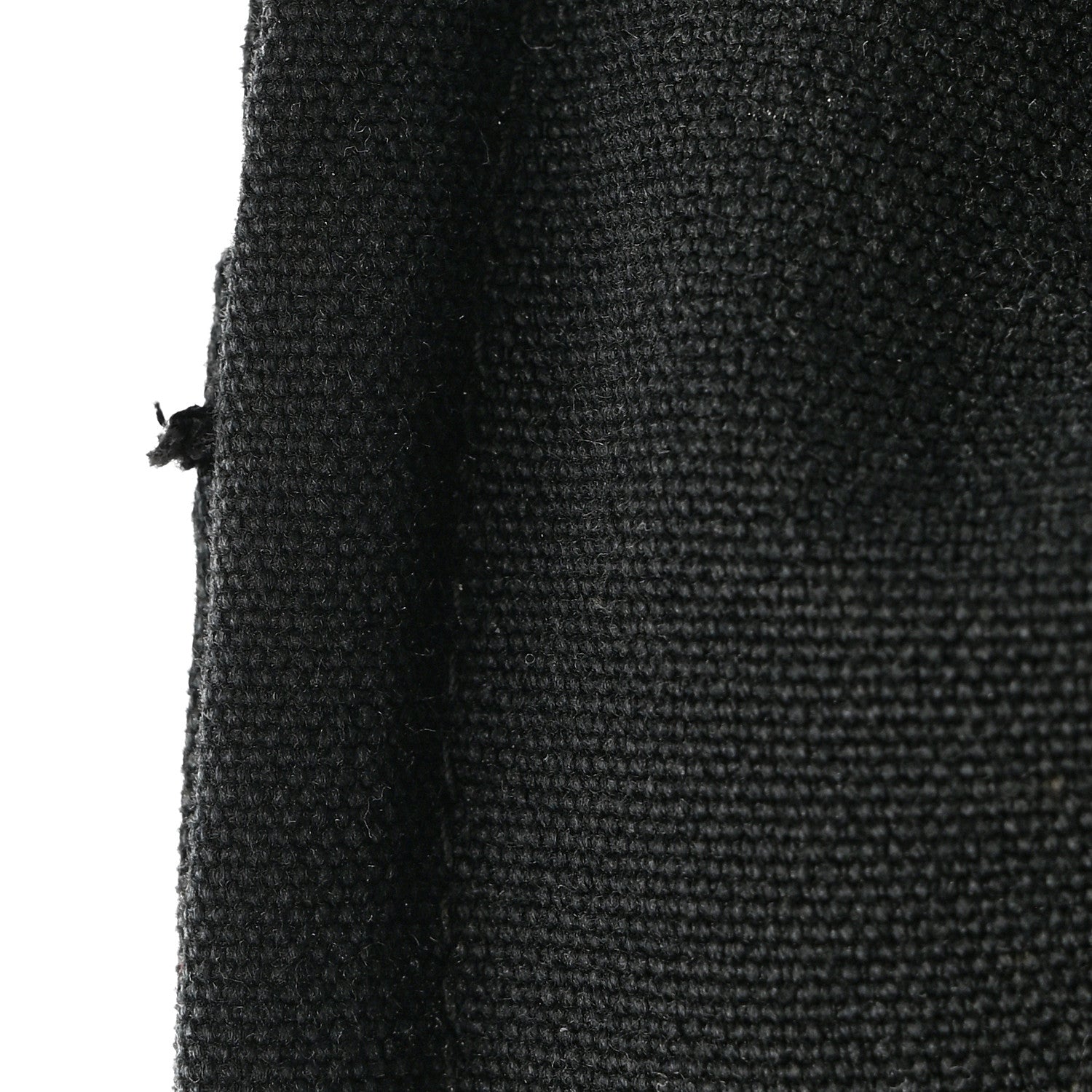 Hermes Canvas Herline MM Tote Black 12 of 12