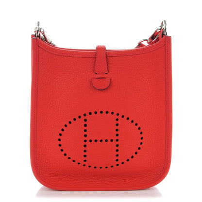 Hermes Togo Evelyne TPM Geranium 1 of 9