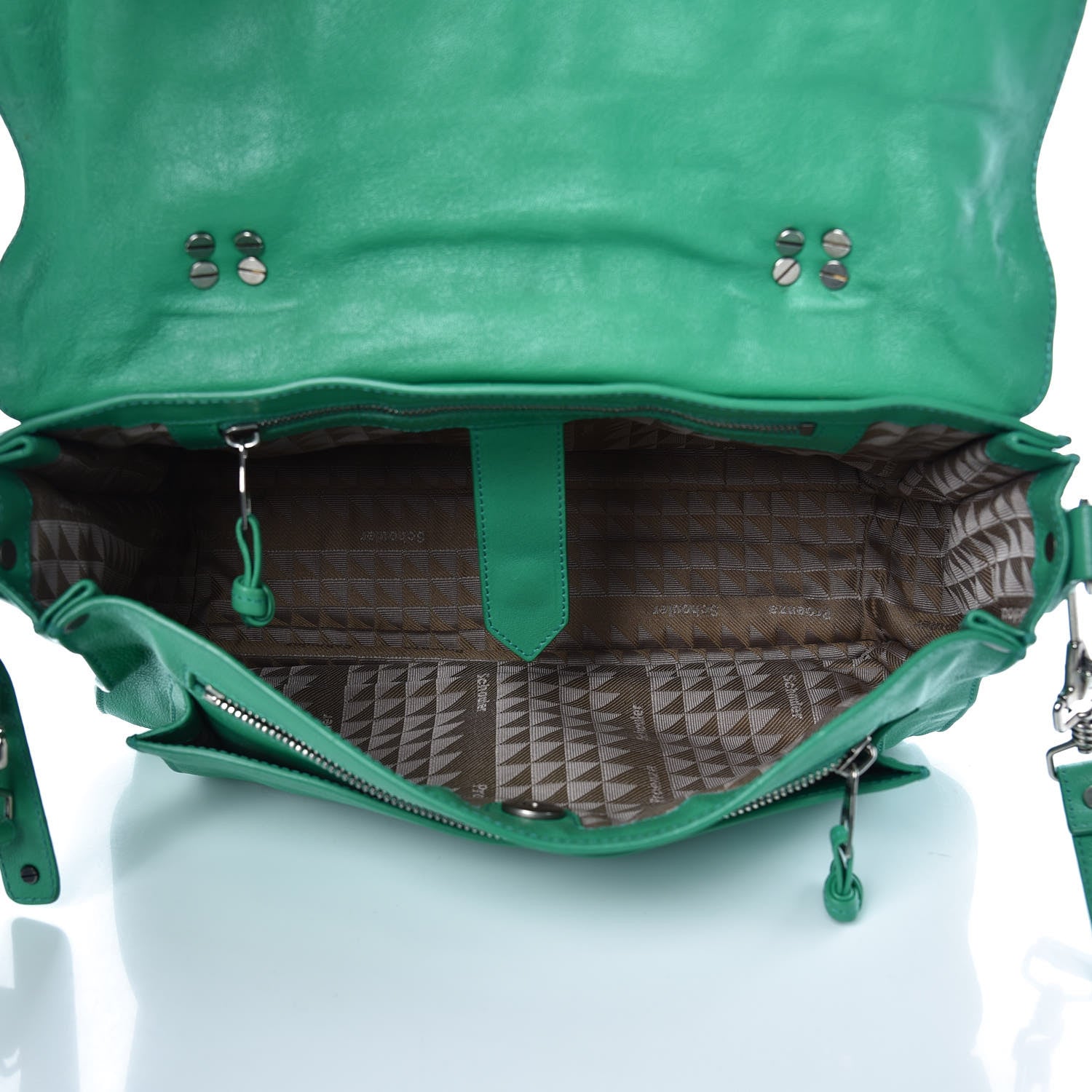 Proenza Schouler Lambskin Medium PS1 Satchel Aloe 5 of 11