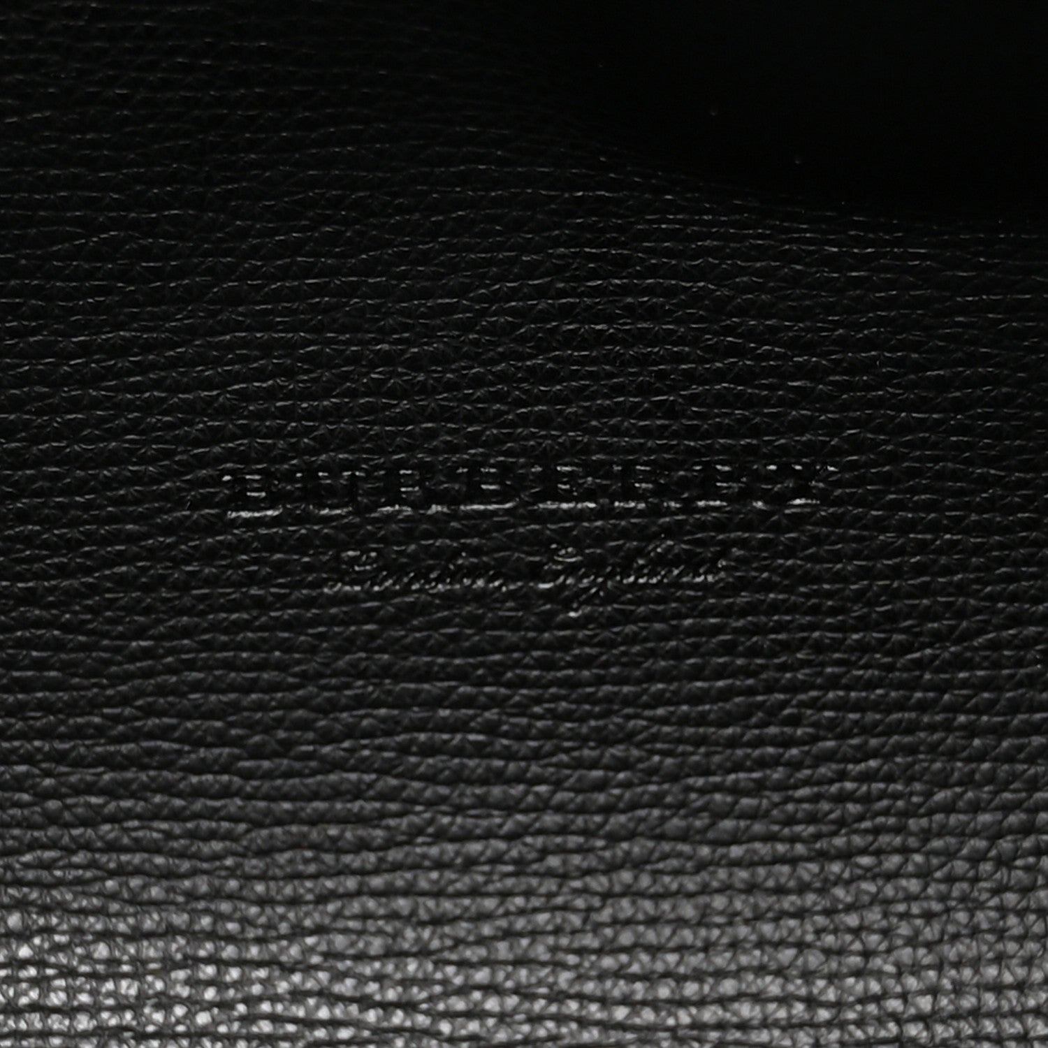 Burberry Grainy Calfskin Haymarket Check Medium Reversible Tote Black 6 of 10