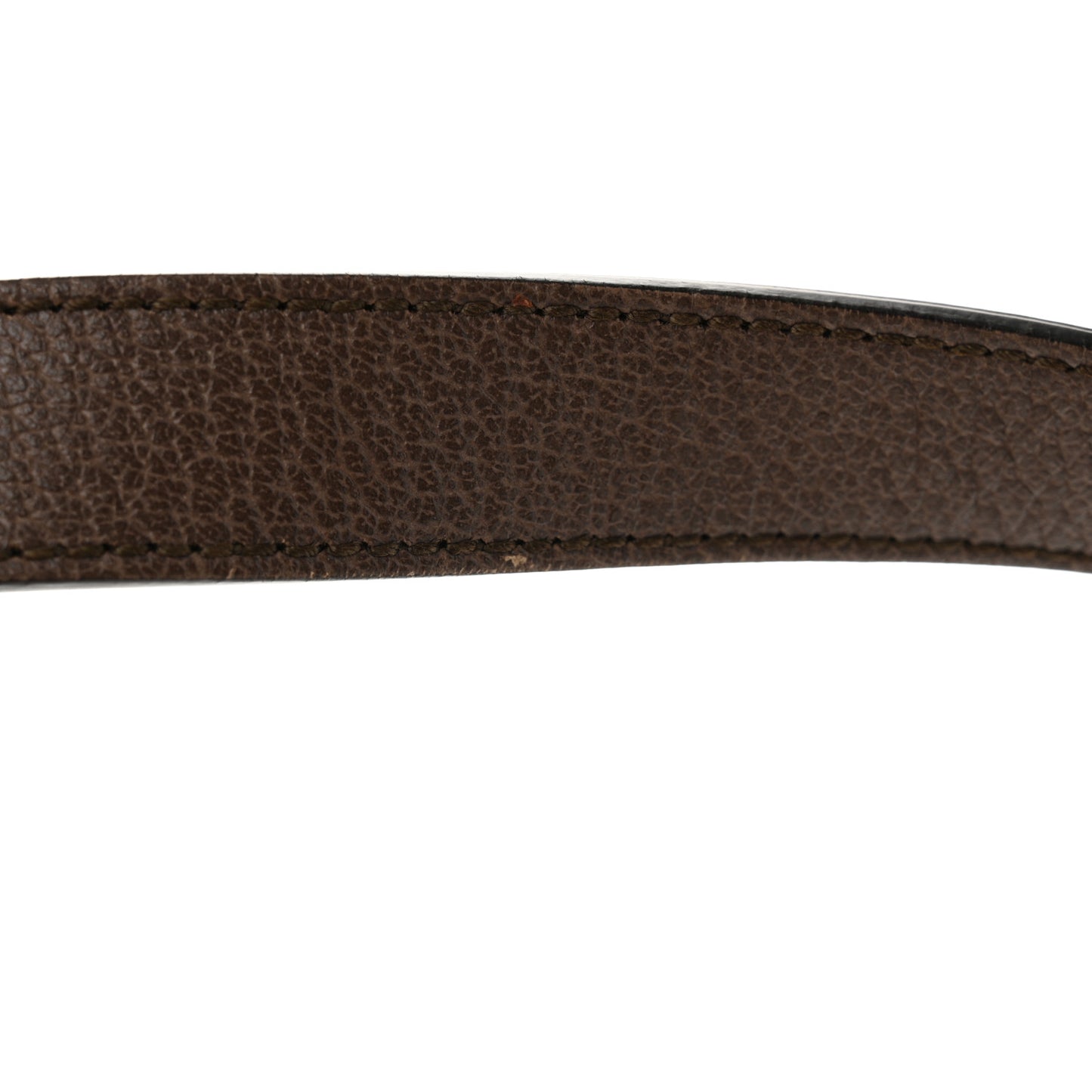 GG Supreme Monogram Web Ophidia Half Moon Hobo Brown