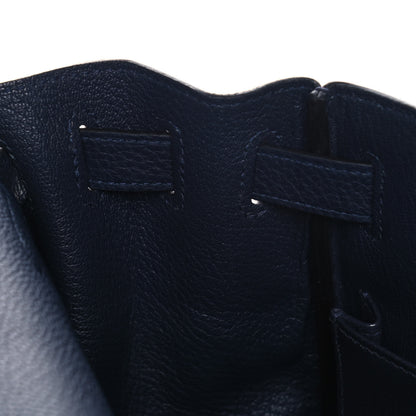 Hermes Togo Kelly Retourne 28 Bleu Nuit 18 of 39