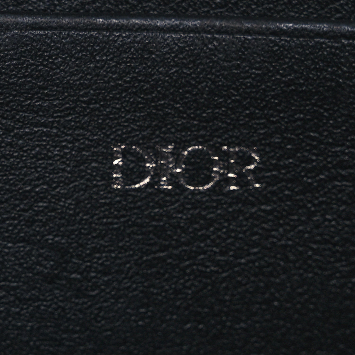 Christian Dior Oblique Pouch Navy Blue 7 of 11