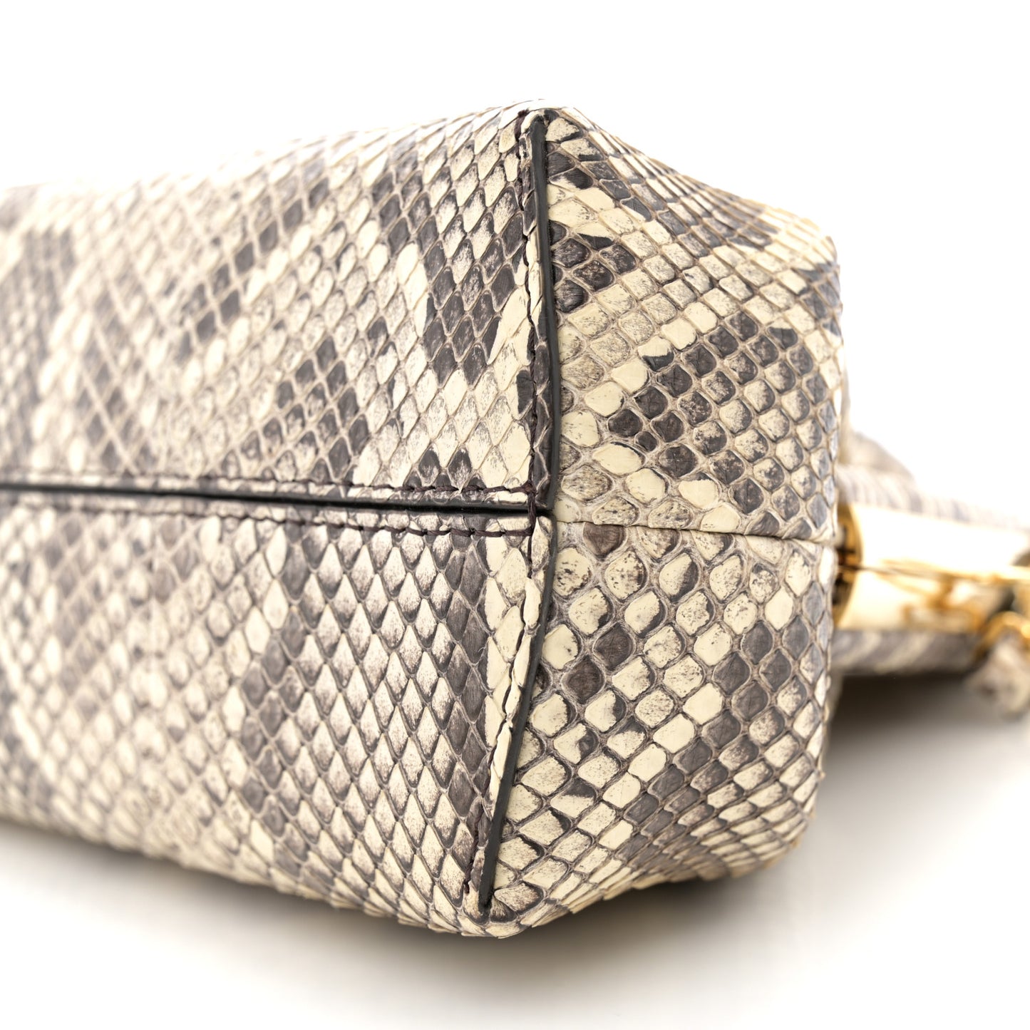 Snakeskin Small Fendi First Daisy Roccia