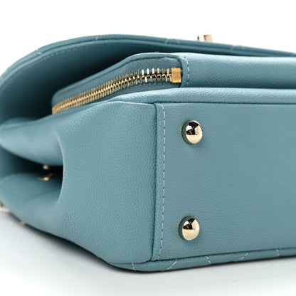Chanel Caviar Quilted Small Business Affinity Flap Light Blue 8 of 9