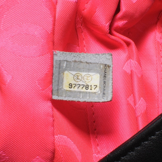 Chanel Calfskin Quilted Large Cambon Flap Black 8 of 8