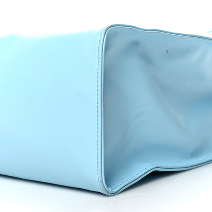 Telfar Vegan Leather Medium Shopping Bag Pool Blue 10 of 16