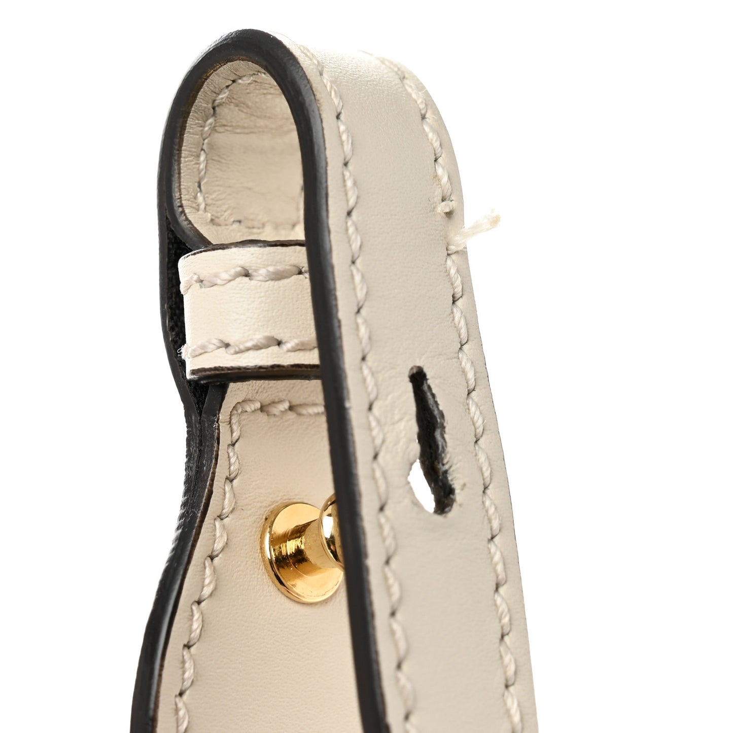 Calfskin Small Sylvie Shoulder Bag Off White