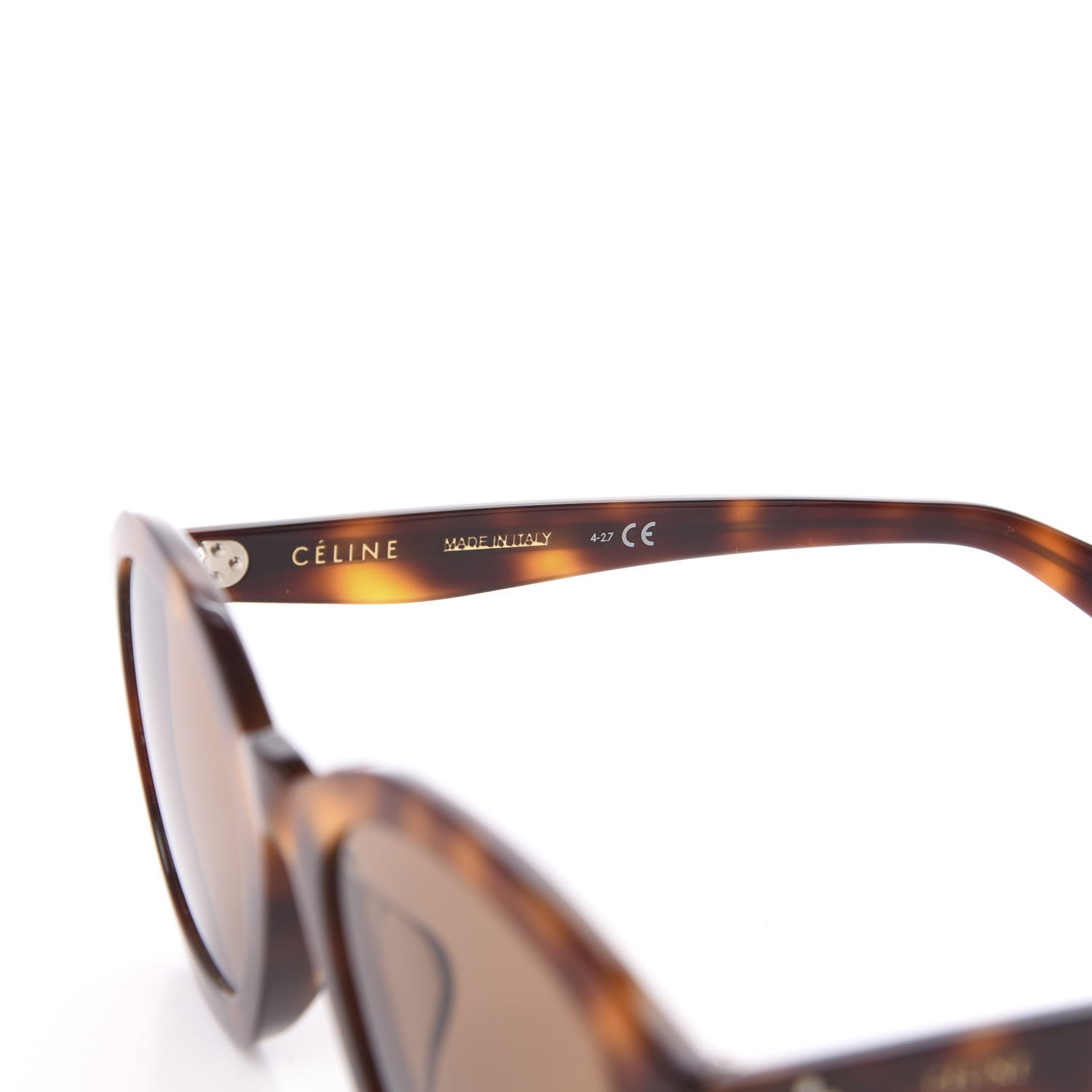 Celine Acetate Sunglasses CL40017F Havana 6 of 7