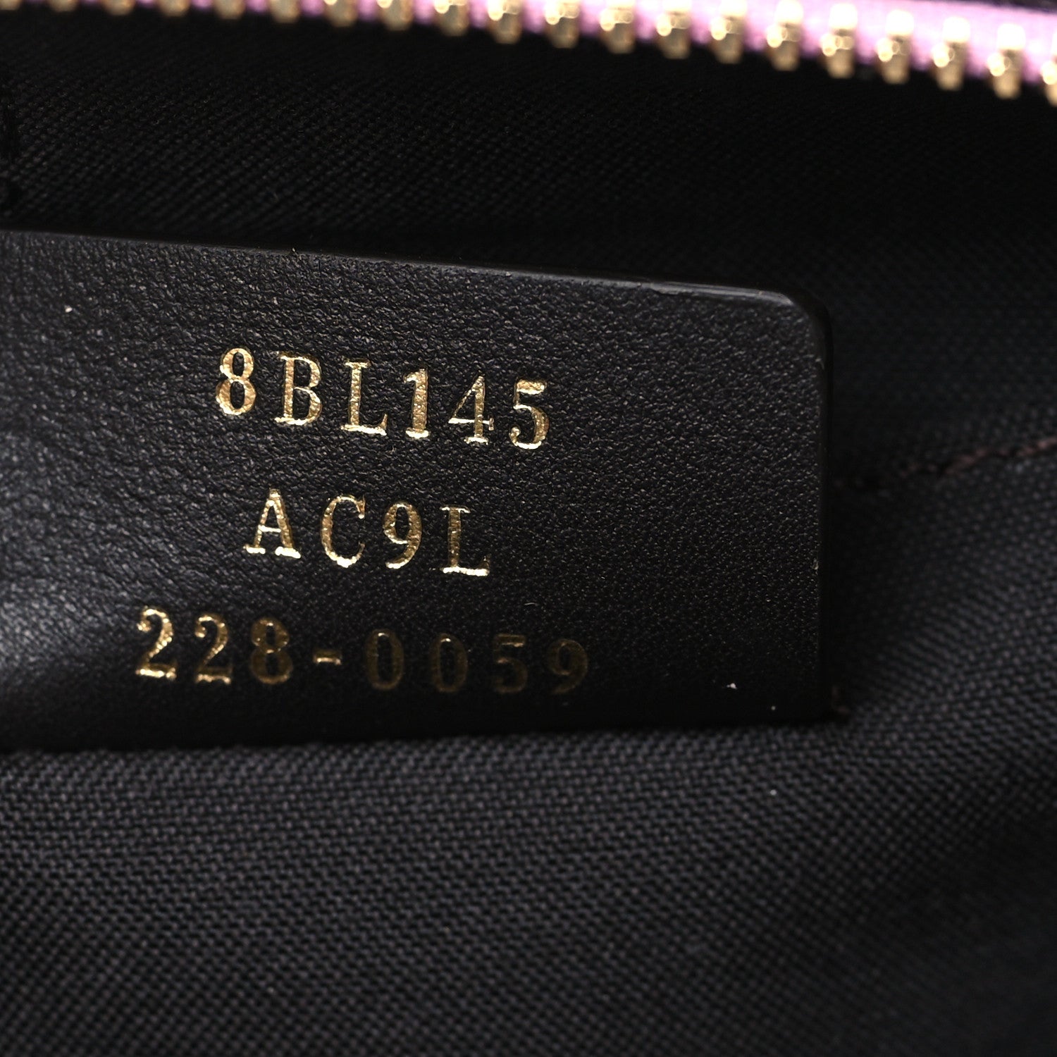 Fendi Vitello King Logo Embossed Mini By The Way Boston Bag Violetta 7 of 11