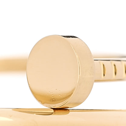Cartier 18K Yellow Gold Small Juste Un Clou Bracelet 17 4 of 5