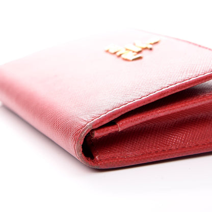 Prada Saffiano Metal Business Card Holder Wallet Ross 12 of 12