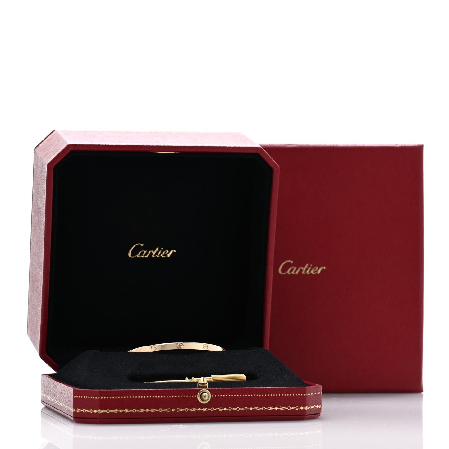 18K Yellow Gold Small LOVE Bracelet 15