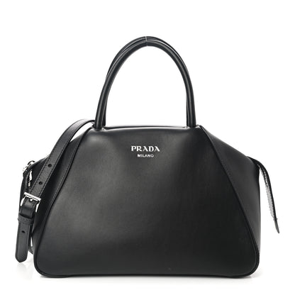 Prada Softy Calfskin Small Supernova Handbag Black 1 of 9