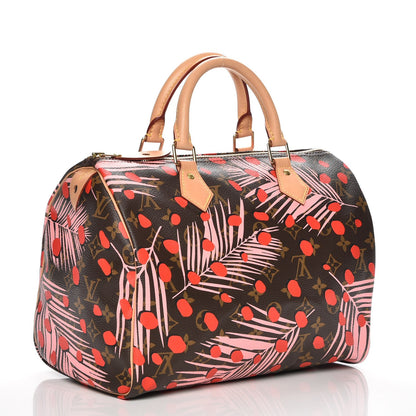 Louis Vuitton Monogram Jungle Dots Speedy 30 Sugar Pink Poppy 3 of 7