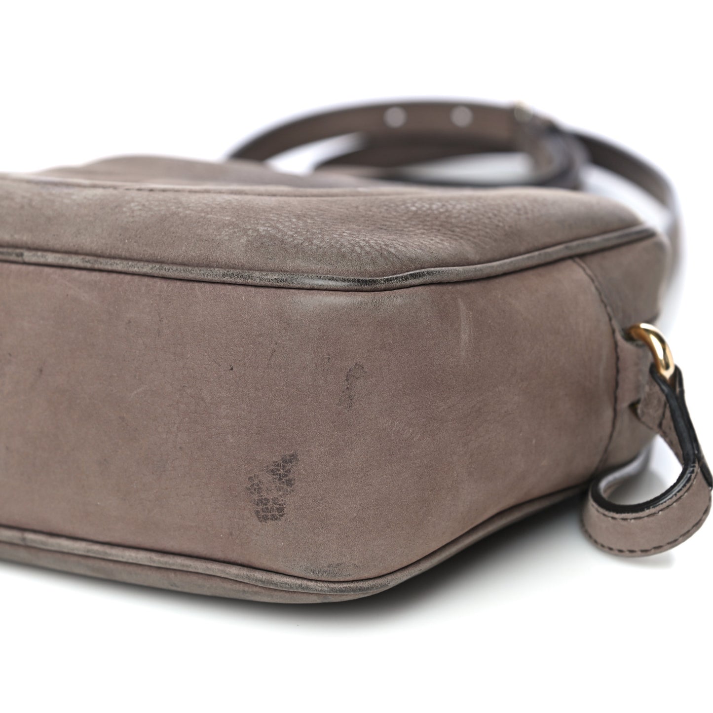 Vitello Range Small Soho Disco Bag Grey Field