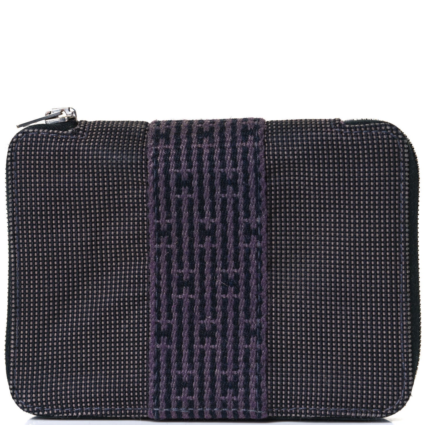 Canvas Herline Zip Wallet Grey