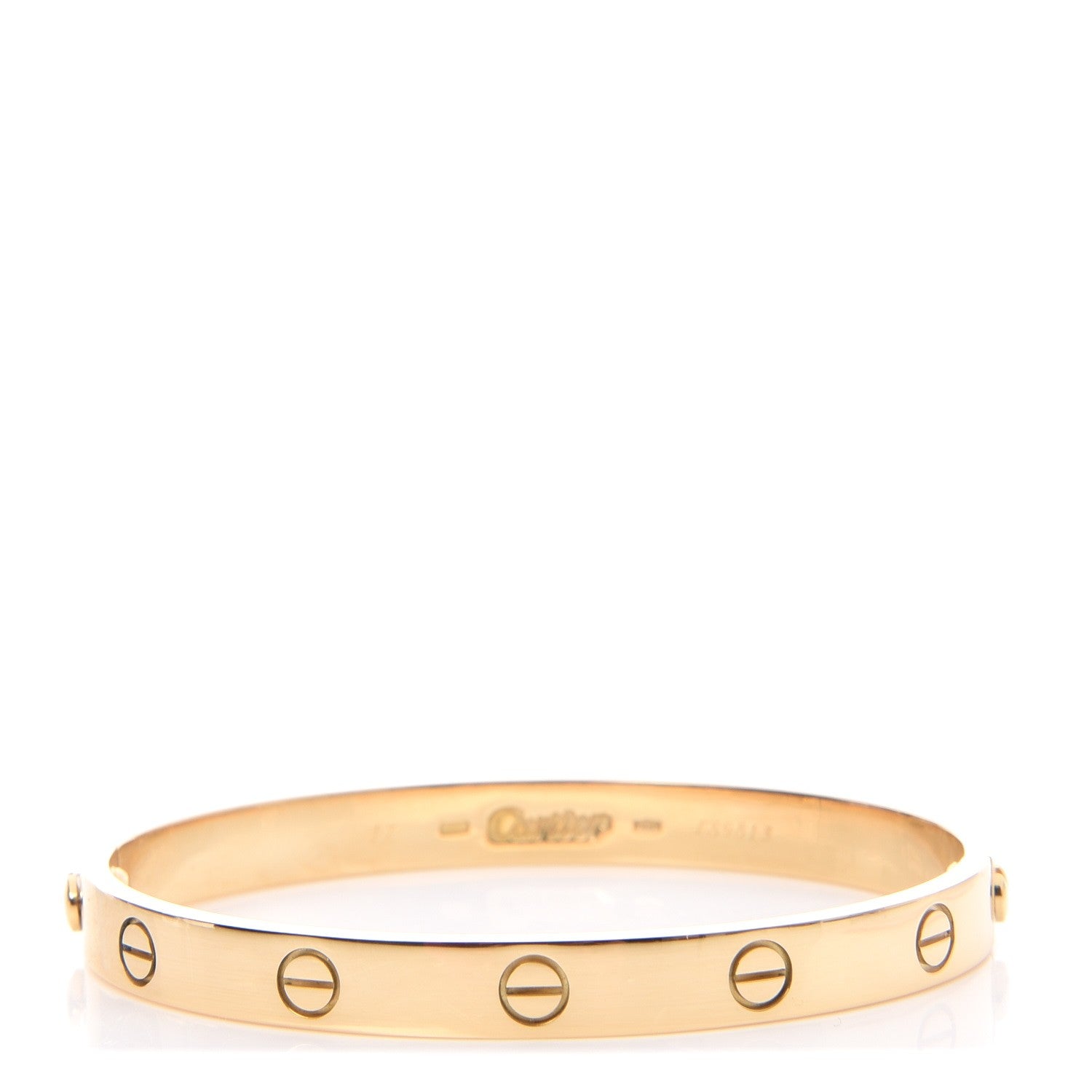 Cartier 18K Yellow Gold LOVE Bracelet 17 1 of 1