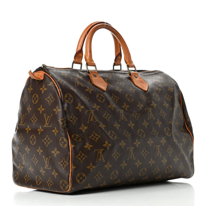 Louis Vuitton Monogram Speedy 35 2 of 20