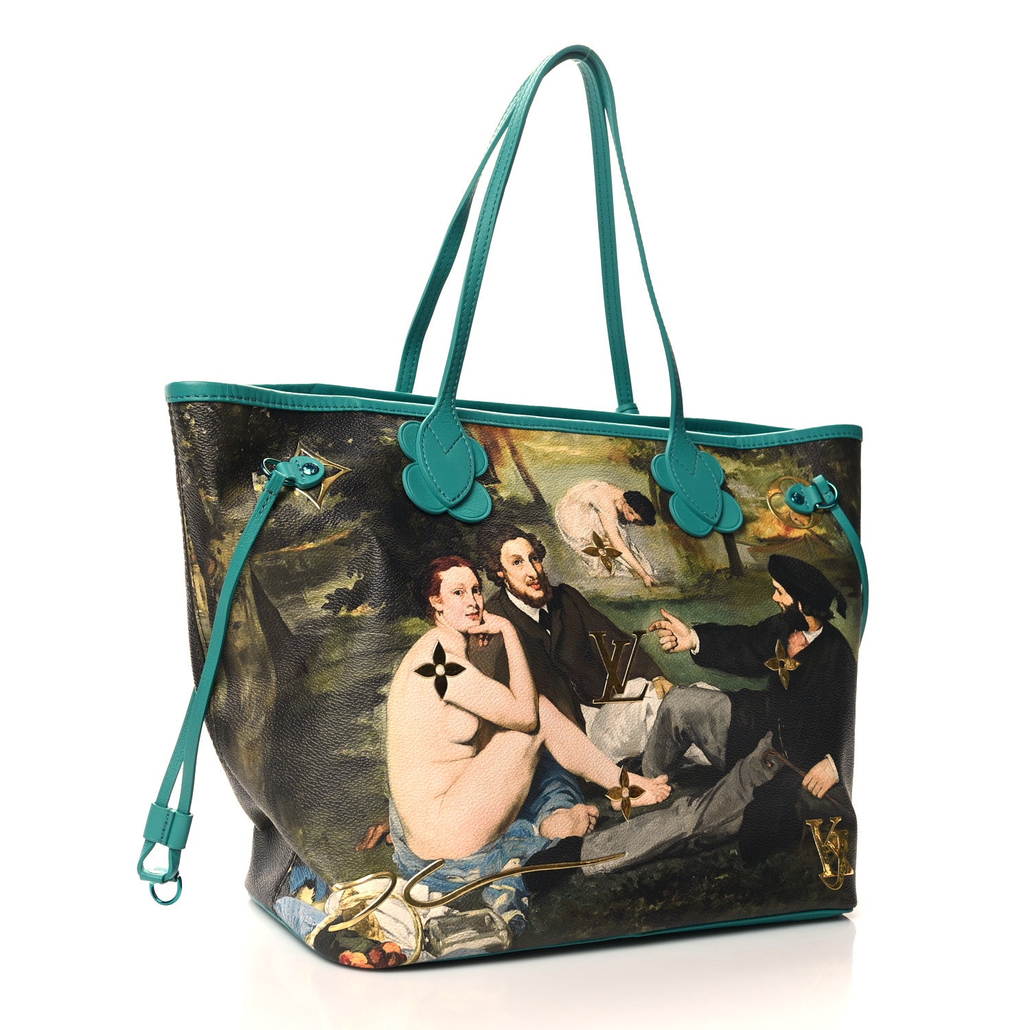 Louis Vuitton Masters Manet Neverfull MM 4 of 11