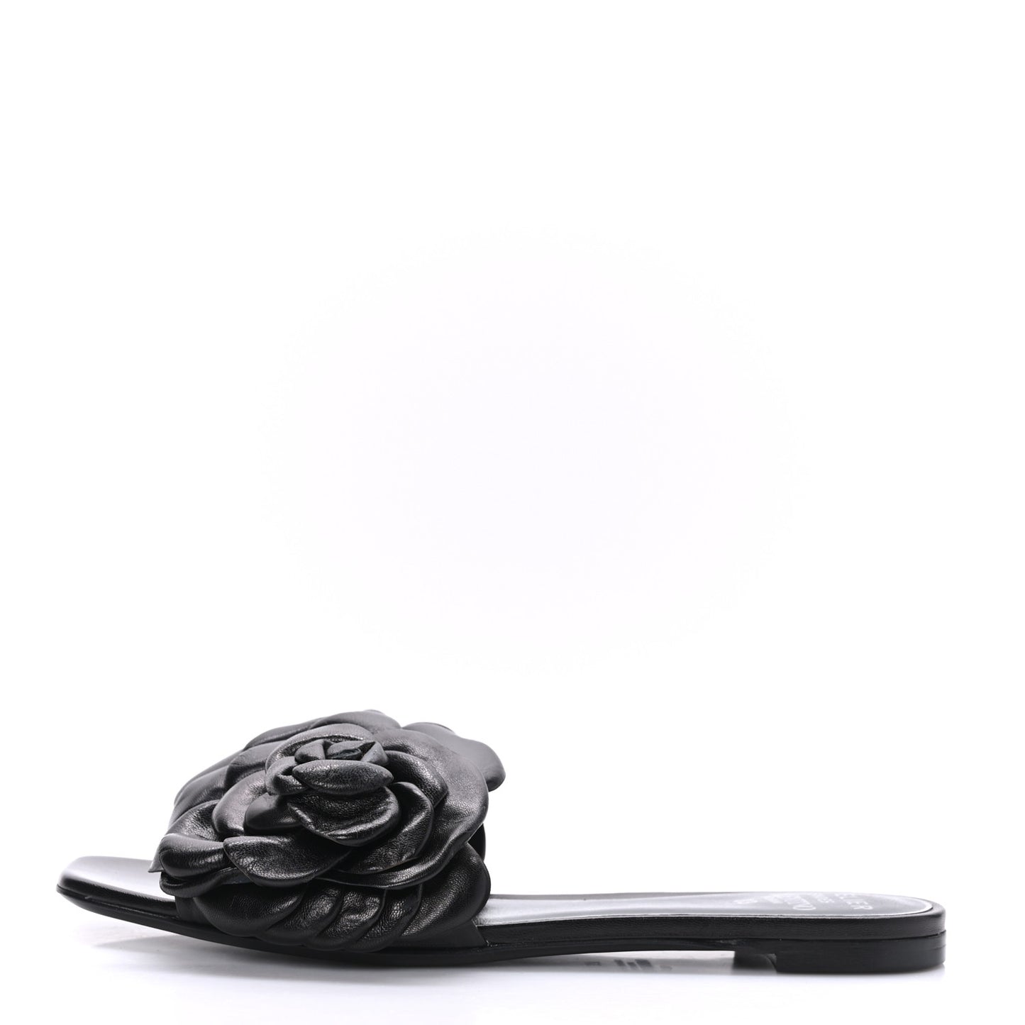 Nappa Atelier 03 Rose Edition Slide Sandals 37 Black