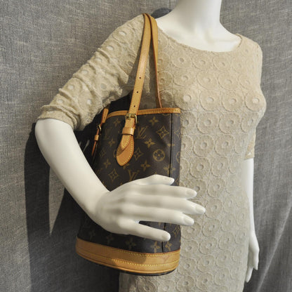 Louis Vuitton Monogram Petit Bucket 23 2 of 8
