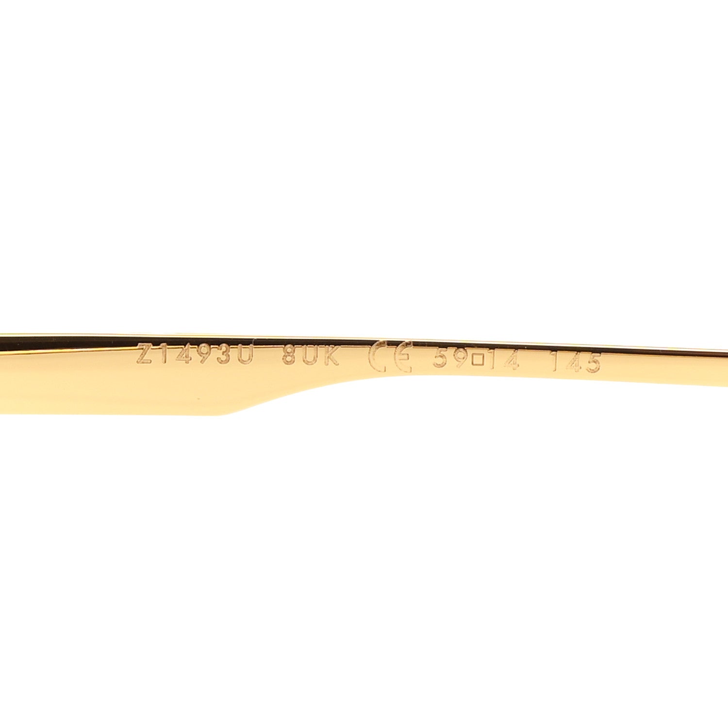 Louis Vuitton ゴールド サングラス Louis Vuitton Monogram LV Flash Sunglasses Z1493U Gold 1834661