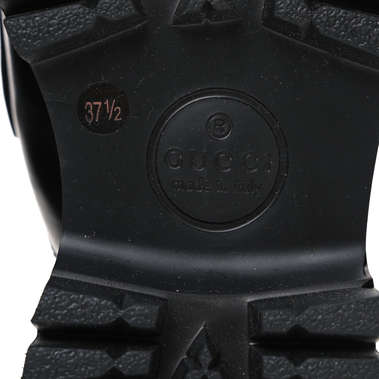 Gucci Cordovan Lux Womens Sylke Horsebit Platform Mules 37.5 Black 8 of 12