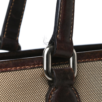 Prada Jacquard Logo Tote Corda Moro 20 of 27