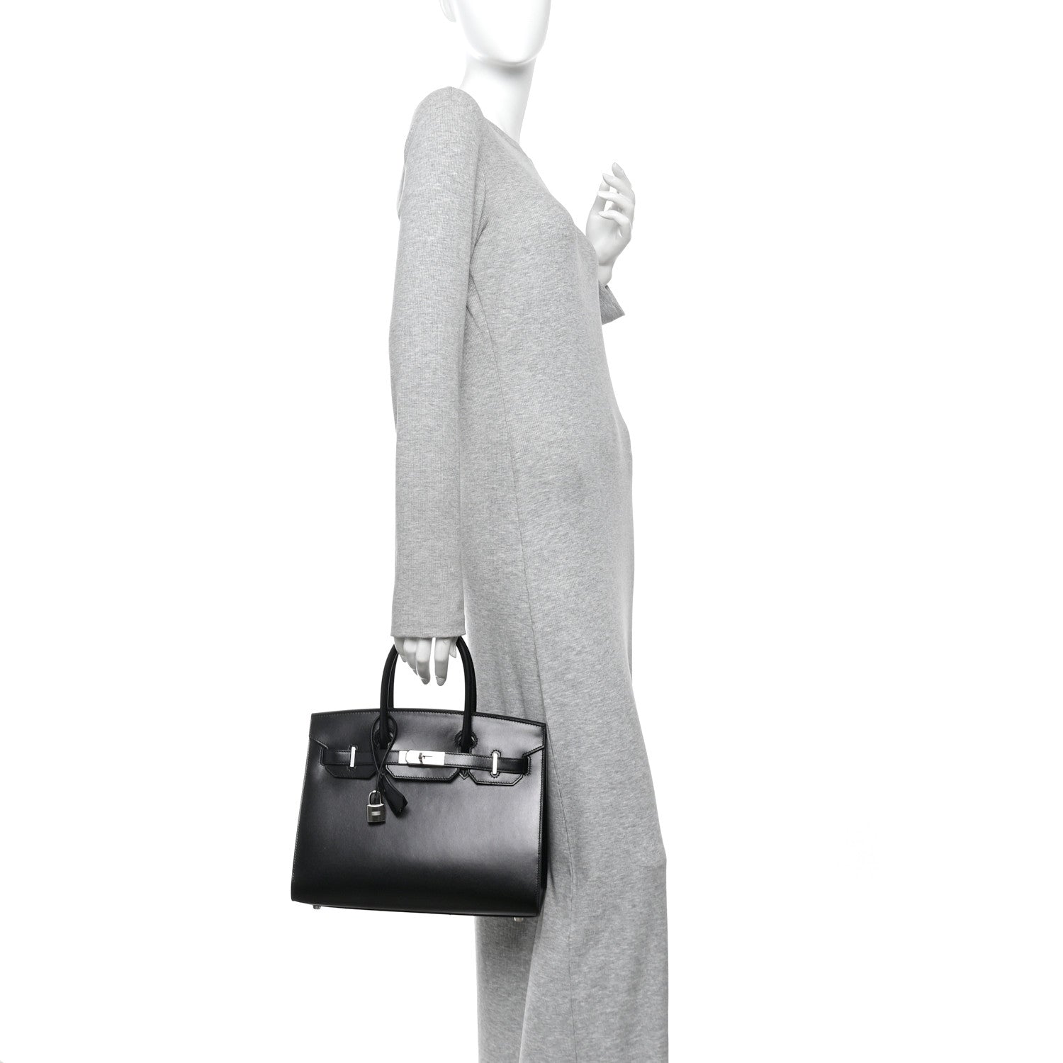 Hermes Box Birkin Sellier 30 Black 4 of 25