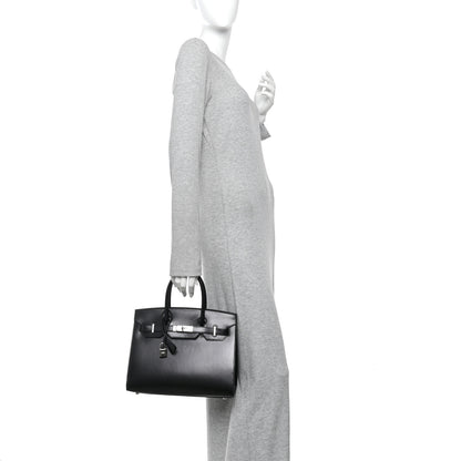Hermes Box Birkin Sellier 30 Black 4 of 25