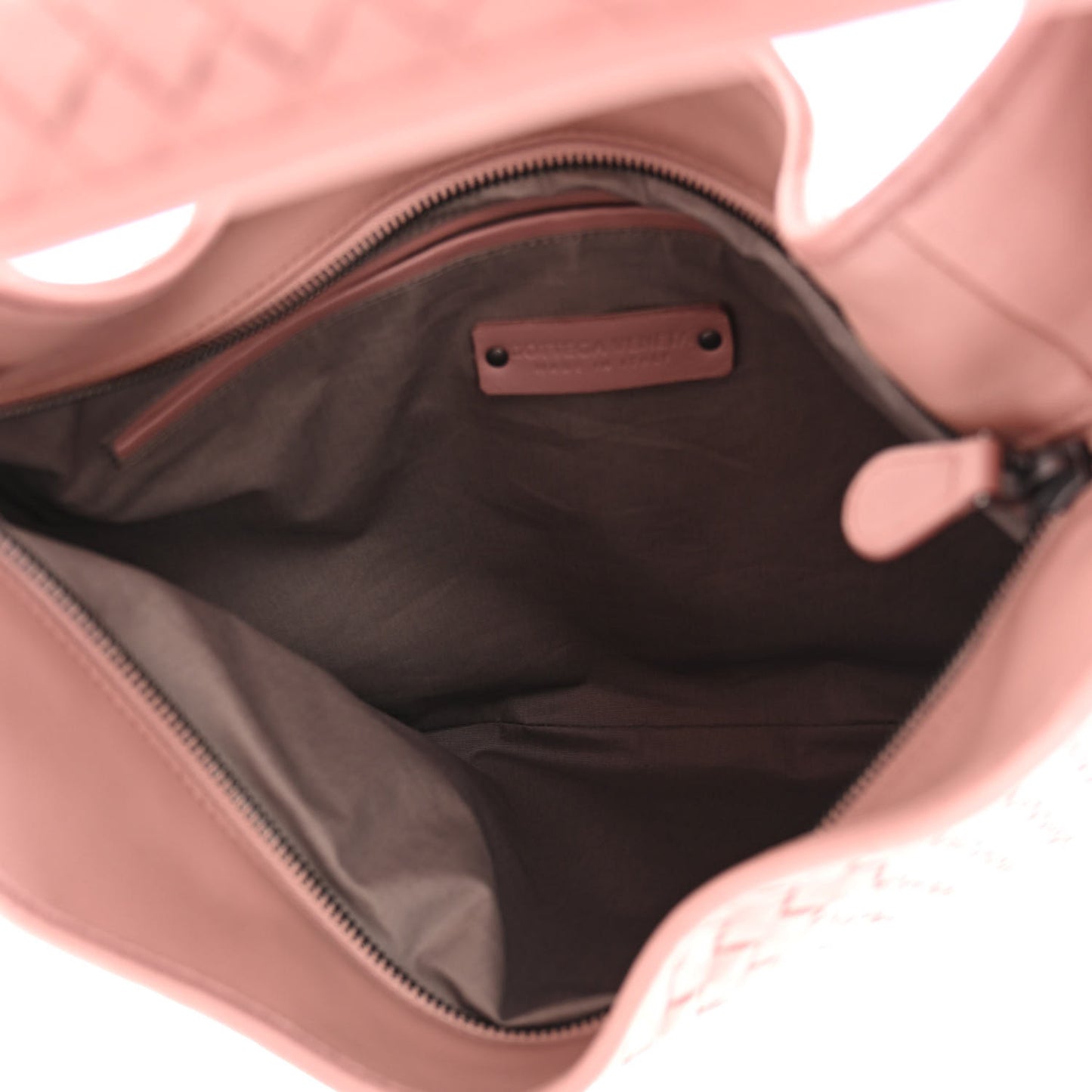 Nappa Intrecciato Medium Veneta Hobo Violet