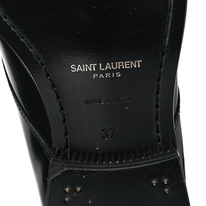 Saint Laurent Patent Calfskin Montaigne 25 Uniform 37 Black 6 of 8